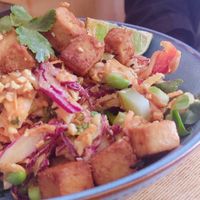 Asian noodle bowl...no noodles to be found however  at Hunter in Rye