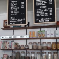 Behind the front counter at Hunter in Rye