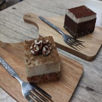 Raw carrot cake and raw tiramisu - yumm! at Hunter in Rye