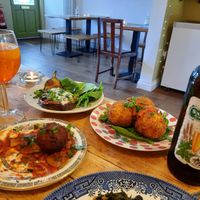 Italian night was fabulous . at Crocus Cafe in Nottingham