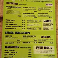  at Crocus Cafe in Nottingham