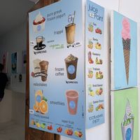 The menu at Royo in Rhodes