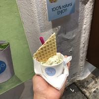 Pistachio Ice Cream at Royo in Rhodes