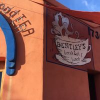 Outside at Bentley's House of Coffee & Tea in Tucson