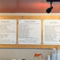 Menu at Bentley's House of Coffee & Tea in Tucson