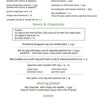   at Wee Buddha in Edinburgh