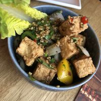 Crispy tofu  at Wee Buddha in Edinburgh