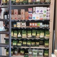 Shelves of things at Lior's Kitchen at Tierra Verde in South West London