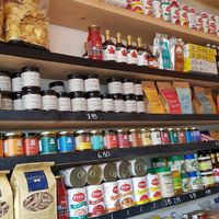 Shelves at Lior's Kitchen at Tierra Verde in South West London