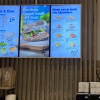 Wrap and panini vegan  at Albert Heijn in Amsterdam