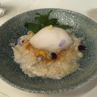 Vegan dessert (very delicious!) at Mirablau Beach Bar & Restaurant in Mallorca