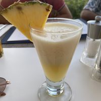 Virgin piña colada  at Mirablau Beach Bar & Restaurant in Mallorca