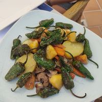 Parrillada de verduras at Mirablau Beach Bar & Restaurant in Mallorca