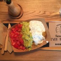 Vegan Kreation Guacamole at D-Werk in Innsbruck