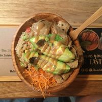 Vegan Avocado Bowl at D-Werk in Innsbruck