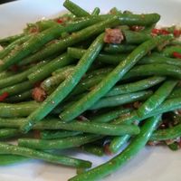 Buncis sechuan at Dharma Kitchen - Central Park Mall in Jakarta