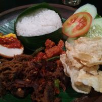 Nasi timbel at Dharma Kitchen - Central Park Mall in Jakarta