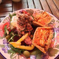 Vegan Pie at Java in Swanage