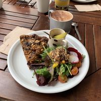 Awesome! Vegan tart was the best in my life!  at Java in Swanage