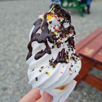 Vegan cone! at Builin Blasta Teo in Spiddal