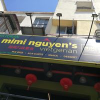 signboard at Mimi Nguyen Cafe in Puchong