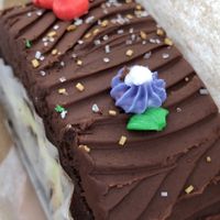 Buche de Noel for the holidays! at Timeless Coffee Roasters and Bakery in Berkeley