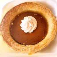 Pumpkin pie at Timeless Coffee Roasters and Bakery in Berkeley