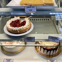 Cake display   at Timeless Coffee Roasters and Bakery in Berkeley