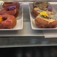 Beautiful donuts at Timeless Coffee Roasters and Bakery in Berkeley