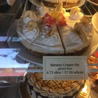 Banana cream pie  at Timeless Coffee Roasters and Bakery in Berkeley