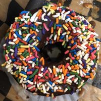 The best vegan donut I’ve ever had! at Timeless Coffee Roasters and Bakery in Berkeley