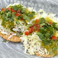 Vegan Tostadas. Amazing 🤩   at Spanglish in Traverse City