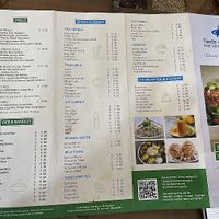 Menu at Taste of India in East London