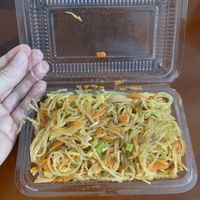 Vermicelli noodles with mock meat (25 NT) at Xiǎo LiúQiú Hǎo Lǐ SùShí Fāng 小琉球好禮素食坊 in Xiaoliuqiu