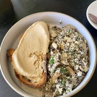 Silken tofu scramble at Grown in West End