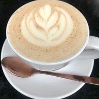 Chai latte at Grown in West End