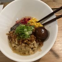 The truffle ramen. Very thick. Very creamy. Very much a truffle flavor. at Men Impossible in Amsterdam