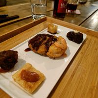 Warm starters, katsu version at Men Impossible in Amsterdam