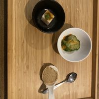 Cold starter, set dinner menu  at Men Impossible in Amsterdam