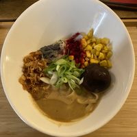 Truffle ramen  at Men Impossible in Amsterdam