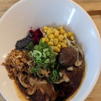 Burnt garlic at Men Impossible in Amsterdam