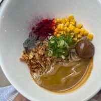 white miso ramen   at Men Impossible in Amsterdam
