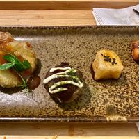 One of the warm courses at Men Impossible in Amsterdam