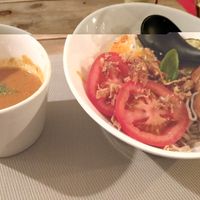 Spicy tomato Ramen at Men Impossible in Amsterdam