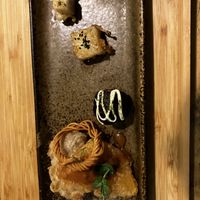 warm appetizers   at Men Impossible in Amsterdam