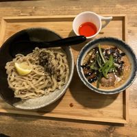 ramen to dip (black garlic)  at Men Impossible in Amsterdam