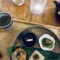 Well-balanced taste of starters #Veganuary at Men Impossible in Amsterdam