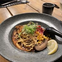 Signature sauce style ramen with garlic sauce   at Men Impossible in Amsterdam
