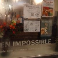 small entrance  at Men Impossible in Amsterdam