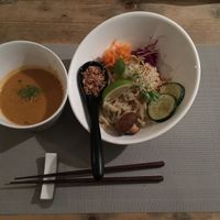 Spicy tomato Ramen at Men Impossible in Amsterdam